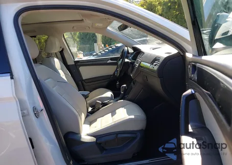 2018 Volkswagen Tiguan 2.0T Sel Premium from USA, damaged, VIN 3VV5B7AX8JM004639